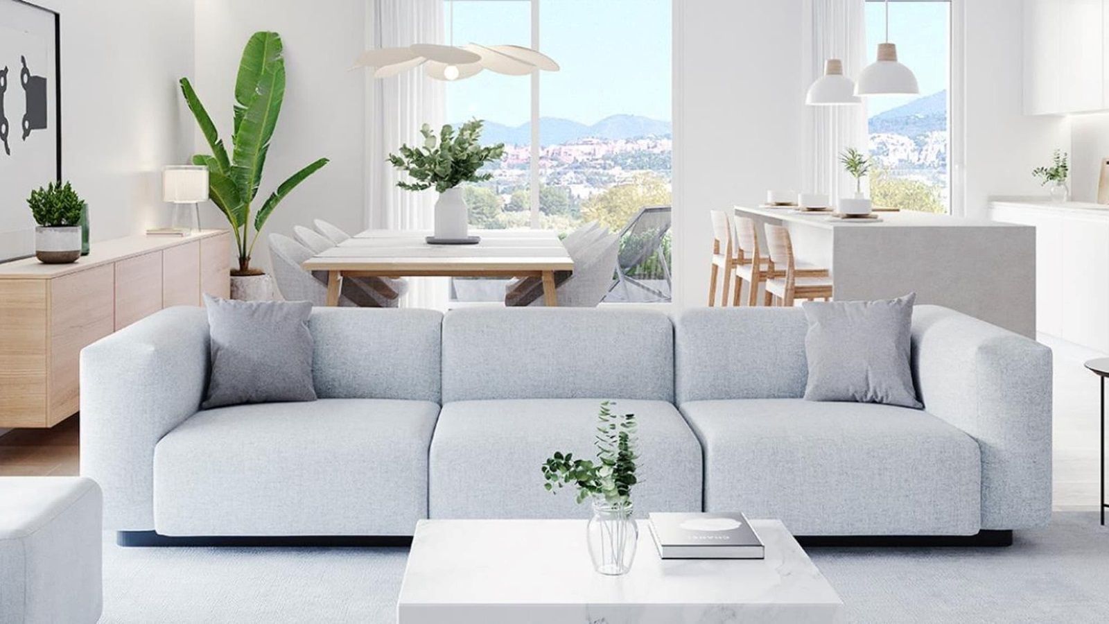 Penthouse de nouvelle construction avec 3 chambres