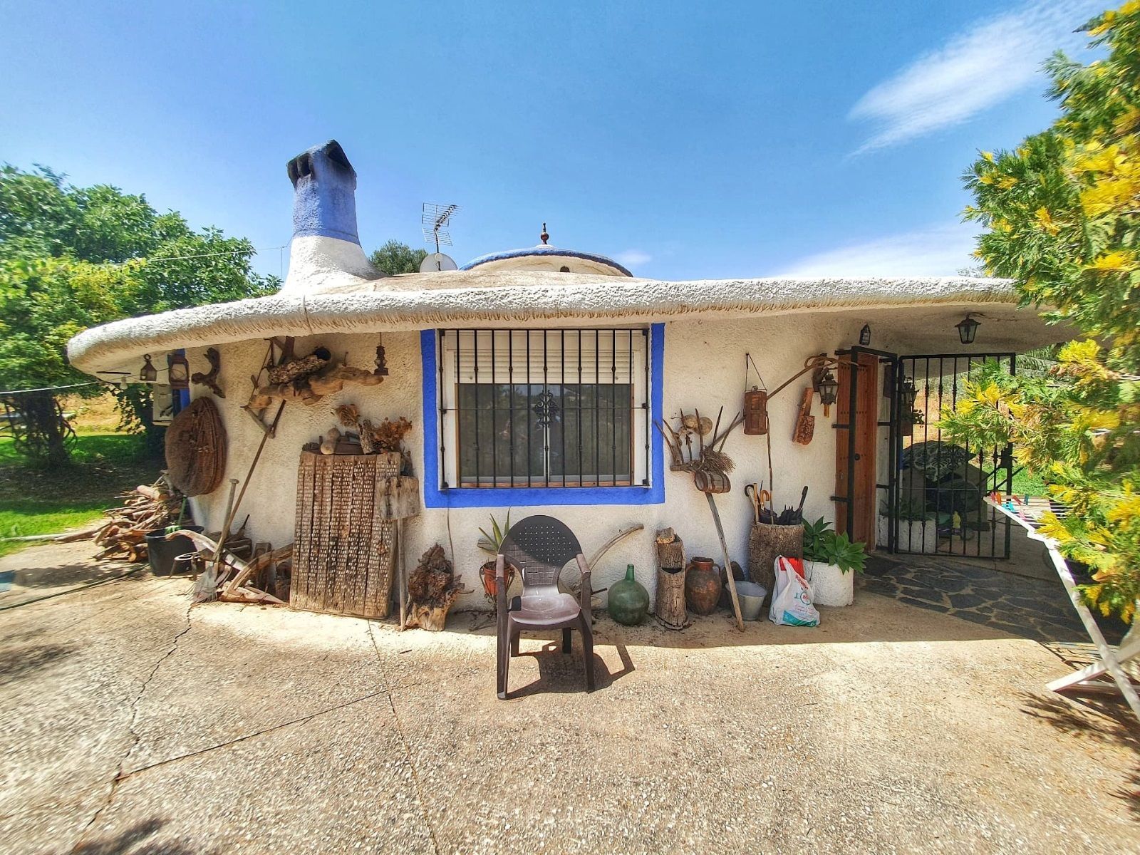 Maison de campagne avec 3 chambres et design voûté à Monda