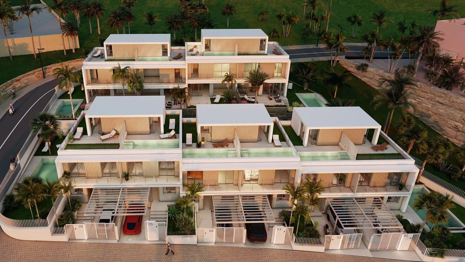 Maison de ville nouvellement construite à Estepona